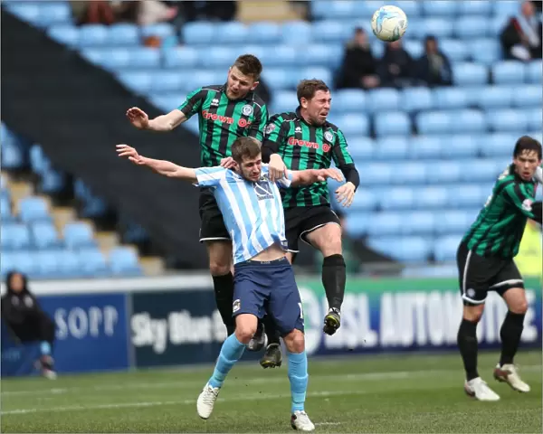 Coventry City vs Rochdale: Jack Stephens and Grant Holt's Intense Face-Off at Ricoh Arena (Sky Bet League One)