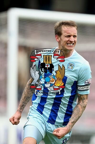 Carl Baker's Goal: Coventry City Claims Victory Over Milton Keynes Dons in Sky Bet League One (05-04-2014)