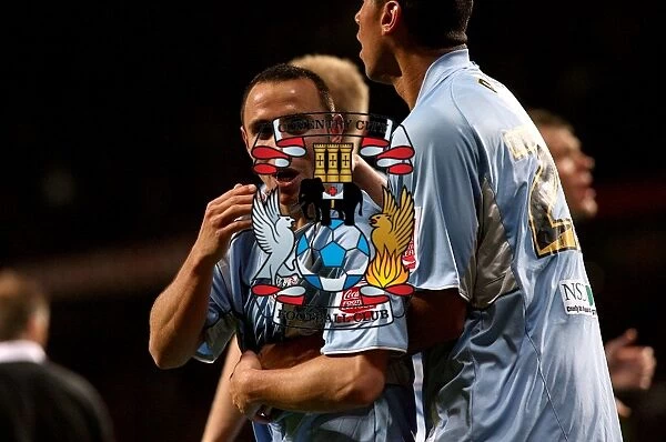 Coventry City's Double Delight: Michael Mifsud Scores Brace Against Manchester United at Old Trafford (September 26, 2007)