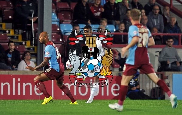Jordan Clarke in Action: Coventry City vs Scunthorpe United, Sky Bet League One