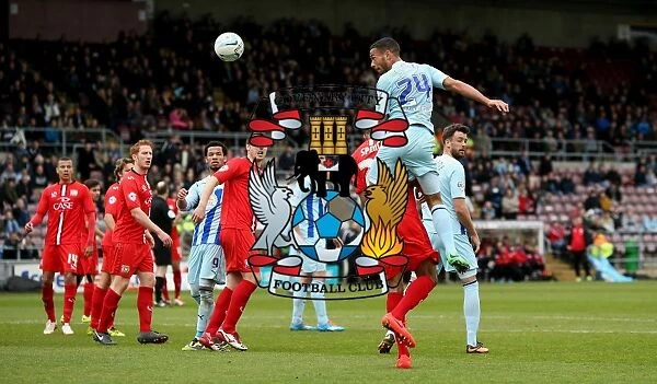 Jordan Clarke's Dramatic Header: Coventry City Secures Victory Over Milton Keynes Dons (Sky Bet League One, 2014)