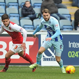 Battle for the Ball: Coventry City vs. Fleetwood Town in Sky Bet League One
