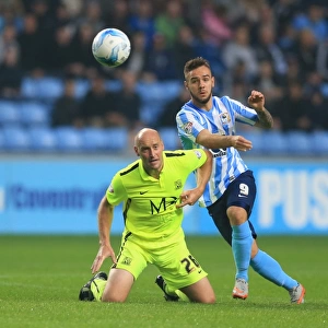 Battle for the Ball: Coventry City vs. Southend United in Sky Bet League One - Adam Armstrong vs. Adam Barrett
