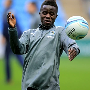 Gael Bigirimana in Action: Coventry City vs Millwall, Npower Championship (April 17, 2012, Ricoh Arena)
