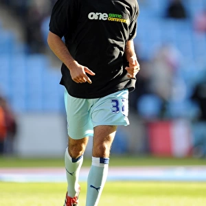 Gearing Up: Conor Thomas Pre-Game Ritual at Coventry City vs Burnley (Npower Championship, 22-10-2011, Ricoh Arena)