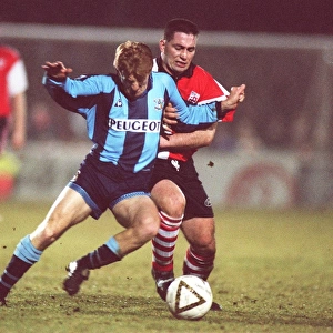 Action from 90s Collection: FA Cup Replay - Woking v Coventry 04-02-1997