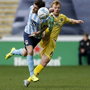 Sky Bet League One Collection: Sky Bet League One - Coventry CIty v Millwall - Ricoh Arena