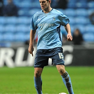 Martin Cranie in FA Cup Action: Coventry City vs Portsmouth, Ricoh Arena (January 12, 2010)