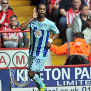 Nathan Delfouneso's Thrilling Debut Goal for Coventry City: A Memorable Moment at Bramall Lane Against Sheffield United (2014)