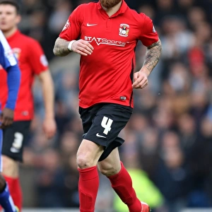 Romain Vincelot in Action: Coventry City vs Chesterfield, Sky Bet League One, Proact Stadium