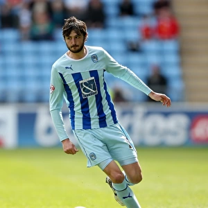 Sky Bet League One: Coventry City vs Crewe Alexandra - Adam Barton in Action at Ricoh Arena