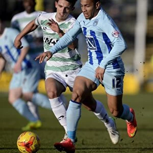 Sky Bet League One Collection: Sky Bet League One - Yeovil Town v Coventry City - Huish Park
