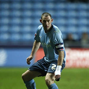 Stephen Wright in Action: Coventry City vs Portsmouth FA Cup Third Round Replay at Ricoh Arena