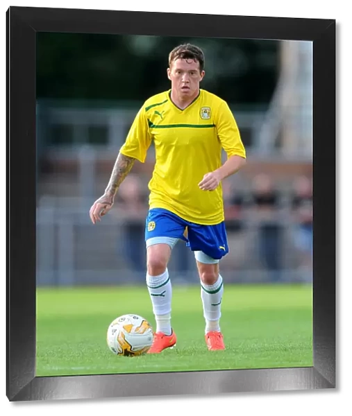 Danny Swanson in Action: Coventry City vs. Newport County Pre-Season Friendly at Spytty Park
