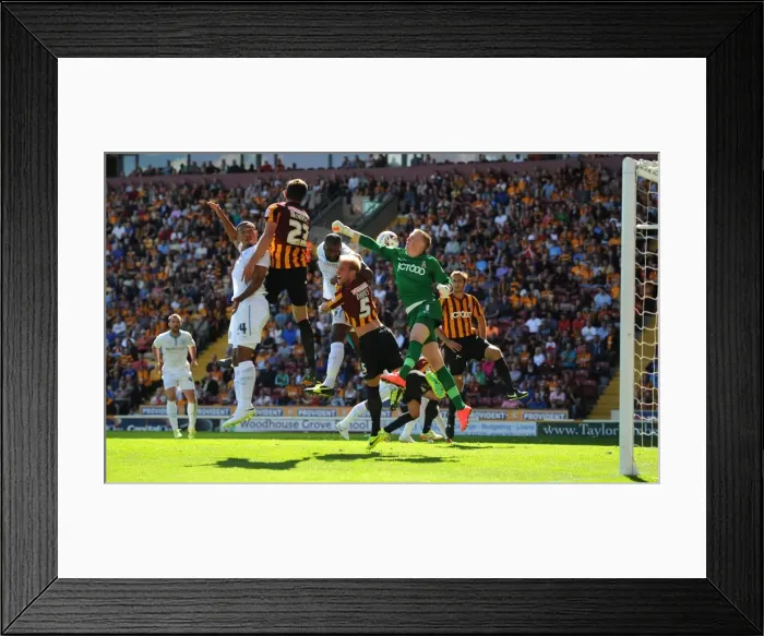 Framed Print : Reda Johnson's Header: Coventry City's Thrilling Opener vs. Bradford City (Sky Bet League One) Framed Print : Reda Johnson's Header: Coventry City's Thrilling Opener vs. Bradford City (Sky Bet League One)