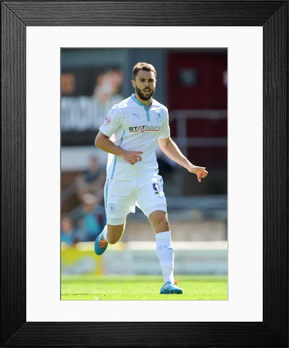 Framed Print : Josh McQuoid Scores the Winning Goal for Coventry City at Valley Parade Stadium against Bradford City (Sky Bet League One) Framed Print : Josh McQuoid Scores the Winning Goal for Coventry City at Valley Parade Stadium against Bradford City (Sky Bet League One)