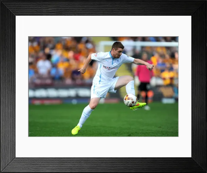 Framed Print : John Fleck in Action: Coventry City vs. Bradford City, Sky Bet League One - Valley Parade Stadium Framed Print : John Fleck in Action: Coventry City vs. Bradford City, Sky Bet League One - Valley Parade Stadium