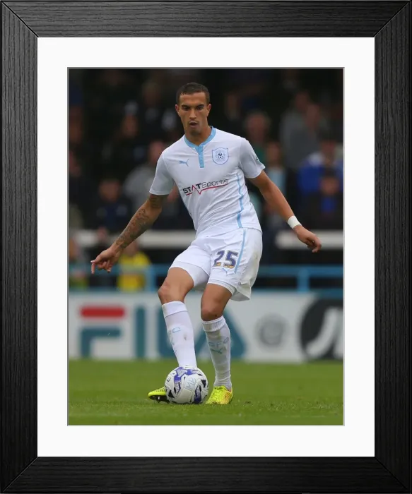 Framed Print : Sebastian Hines in Action: Coventry City vs Rochdale - Sky Bet League One Framed Print : Sebastian Hines in Action: Coventry City vs Rochdale - Sky Bet League One