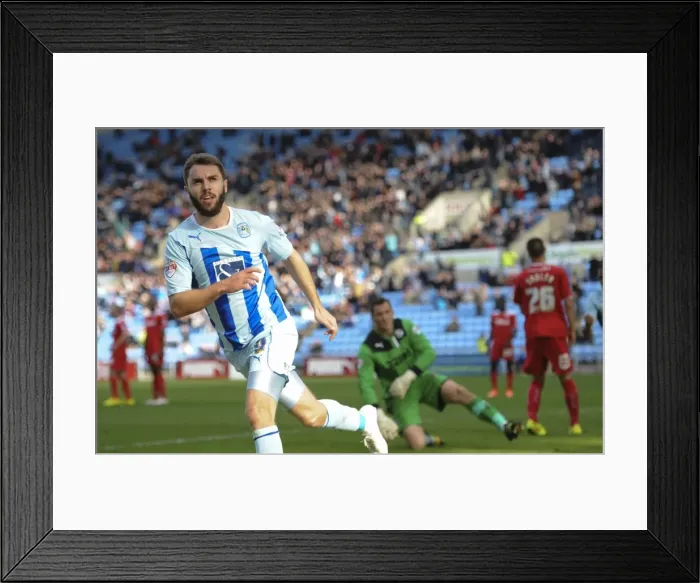 Framed Print : Josh McQuoid's Thrilling Goal Celebration vs. Crawley Town (Sky Bet League One) Framed Print : Josh McQuoid's Thrilling Goal Celebration vs. Crawley Town (Sky Bet League One)
