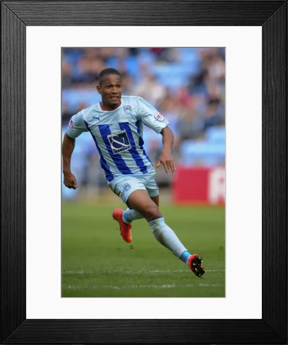 Framed Print : Simeon Jackson in Action: Coventry City vs Crawley, Sky Bet League One - Ricoh Arena Framed Print : Simeon Jackson in Action: Coventry City vs Crawley, Sky Bet League One - Ricoh Arena
