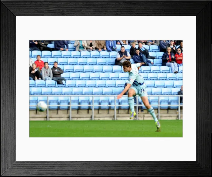 Framed Print : Shaun Miller Scores First: Coventry City vs. Bristol City in Sky Bet League One at Ricoh Arena Framed Print : Shaun Miller Scores First: Coventry City vs. Bristol City in Sky Bet League One at Ricoh Arena