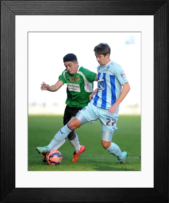 Framed Print : FA Cup - First Round - Coventry City v Worcester City - Ricoh Arena Framed Print : FA Cup - First Round - Coventry City v Worcester City - Ricoh Arena