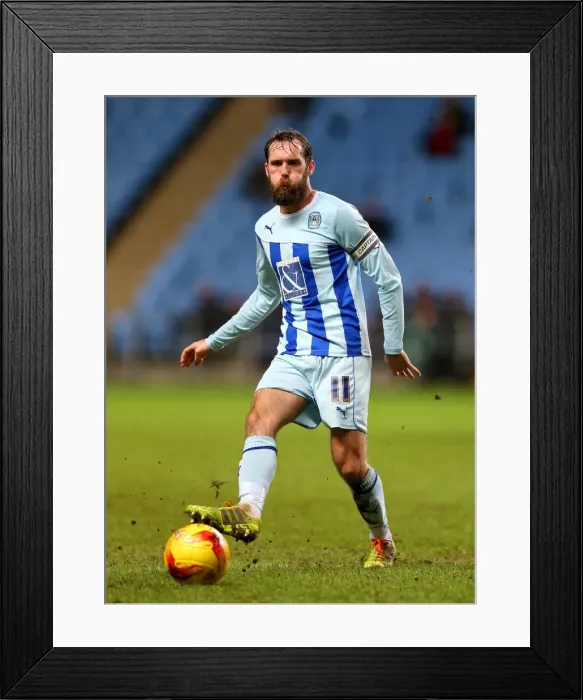 Framed Print : Johnstones Paint Trophy: Jim O'Brien's Thrilling Goal - Coventry City vs Plymouth Argyle (Area Quarterfinal) Framed Print : Johnstones Paint Trophy: Jim O'Brien's Thrilling Goal - Coventry City vs Plymouth Argyle (Area Quarterfinal)