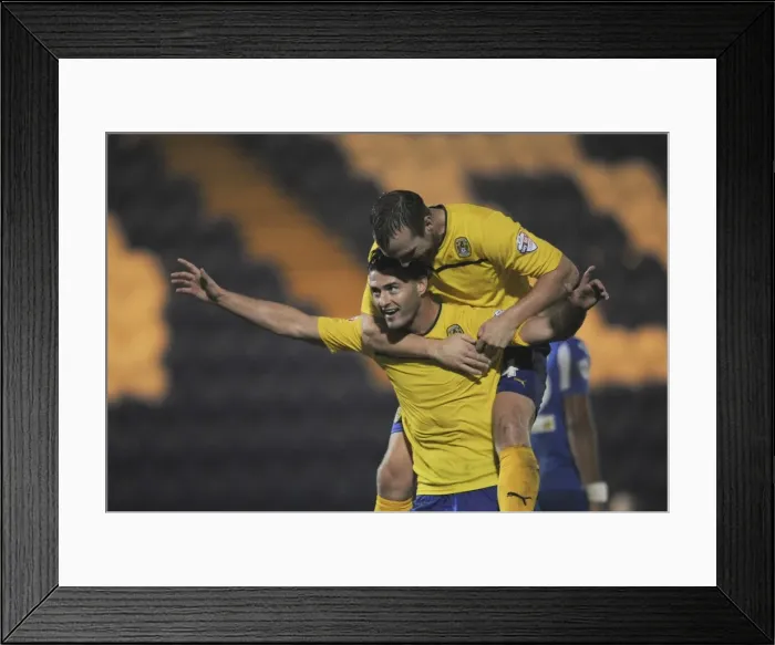 Framed Print : Gary Madine's Thrilling Goal Celebration: Coventry City vs Colchester United (Sky Bet League One) Framed Print : Gary Madine's Thrilling Goal Celebration: Coventry City vs Colchester United (Sky Bet League One)