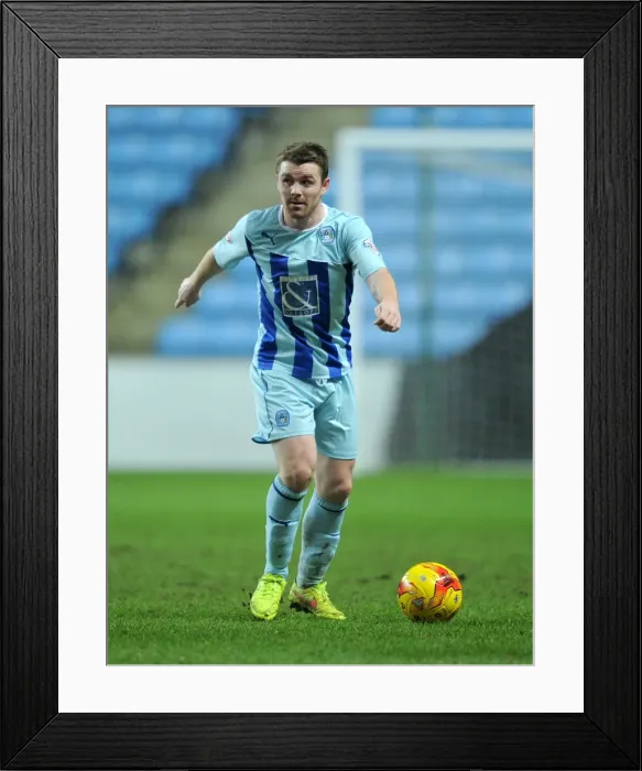 Framed Print : John Fleck in Action: Coventry City vs Walsall - Sky Bet League One at Ricoh Arena Framed Print : John Fleck in Action: Coventry City vs Walsall - Sky Bet League One at Ricoh Arena