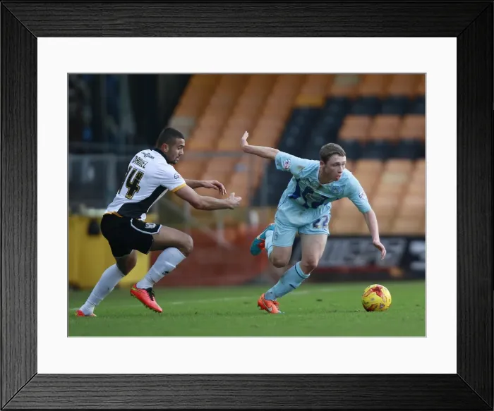 Framed Print : Sky Bet League One - Port Vale v Coventry City - Vale Park Framed Print : Sky Bet League One - Port Vale v Coventry City - Vale Park