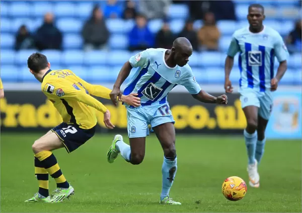 Battling for the Ball: Coventry City vs Rochdale in Sky Bet League One