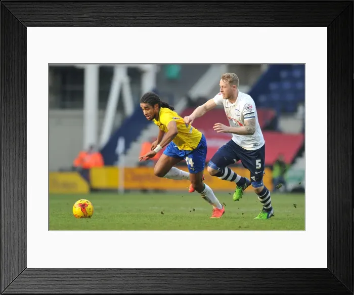 Framed Print : Intense Rivalry: Samuel vs Clarke - Coventry City vs Preston North End Showdown (Sky Bet League One) Framed Print : Intense Rivalry: Samuel vs Clarke - Coventry City vs Preston North End Showdown (Sky Bet League One)