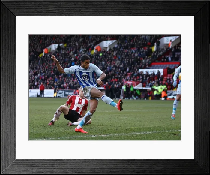 Framed Print : Dominic Samuel's Double: Coventry City's Thrilling Sky Bet League One Victory Over Sheffield United Framed Print : Dominic Samuel's Double: Coventry City's Thrilling Sky Bet League One Victory Over Sheffield United