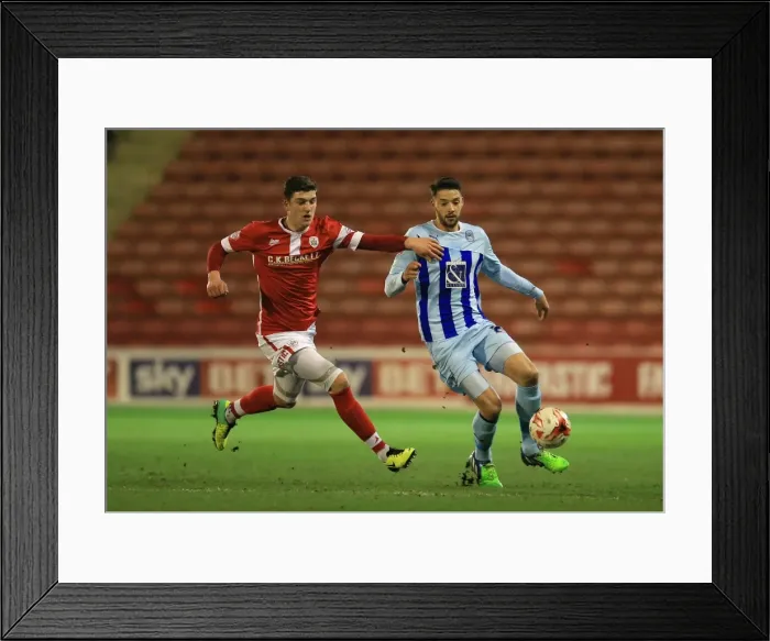 Framed Print : Intense Rivalry: Barnsley vs. Coventry City - A Football Battle Framed Print : Intense Rivalry: Barnsley vs. Coventry City - A Football Battle