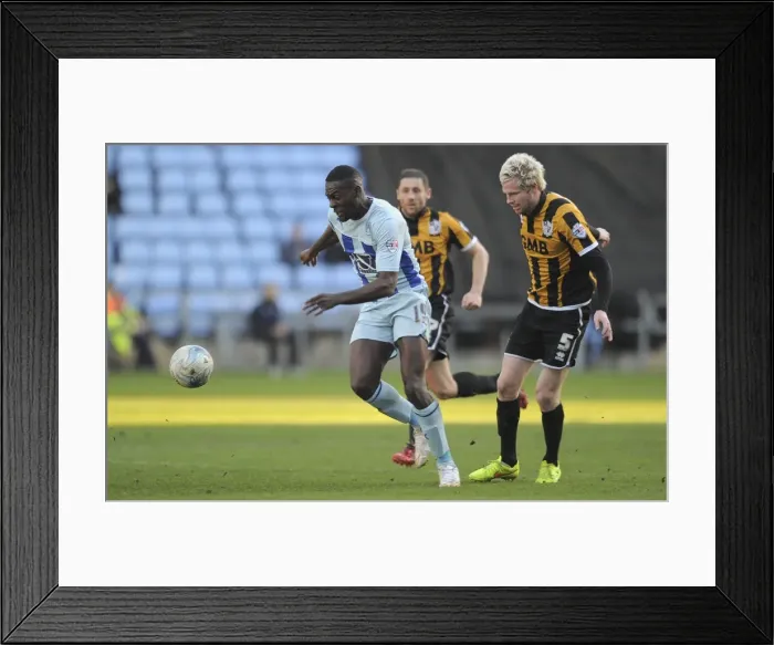 Framed Print : Clash at Ricoh Arena: Nouble vs McGivern - Coventry City vs Port Vale (Sky Bet League One) Framed Print : Clash at Ricoh Arena: Nouble vs McGivern - Coventry City vs Port Vale (Sky Bet League One)