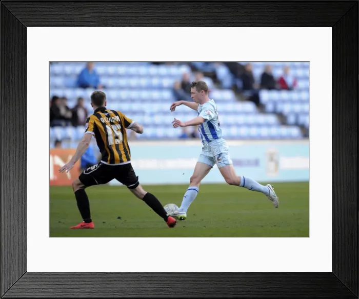 Framed Print : Clash at Ricoh Arena: Pennington vs O'Connor - Coventry City vs Port Vale (Sky Bet League One) Framed Print : Clash at Ricoh Arena: Pennington vs O'Connor - Coventry City vs Port Vale (Sky Bet League One)
