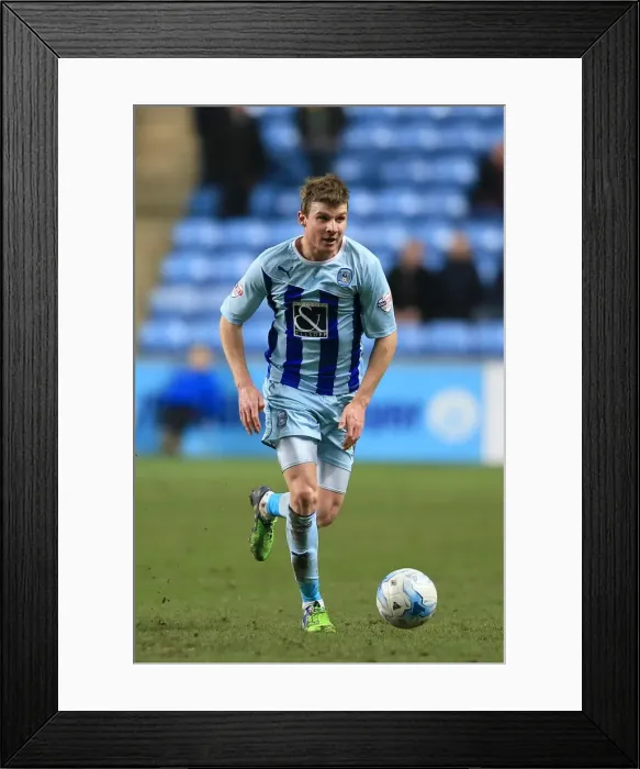 Framed Print : Clash of Champions: Coventry City vs Bradford City in Sky Bet League One at Ricoh Arena
