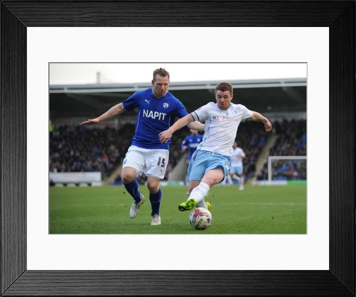 Framed Print : Battle of the Midfield Maestros: Ritchie Humphreys vs. John Fleck in Sky Bet League One Clash at Proact Stadium Framed Print : Battle of the Midfield Maestros: Ritchie Humphreys vs. John Fleck in Sky Bet League One Clash at Proact Stadium