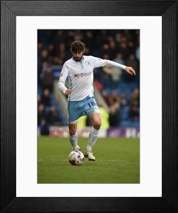 Framed Print : Adam Barton in Action: Coventry City vs Chesterfield at Proact Stadium, Sky Bet League One Framed Print : Adam Barton in Action: Coventry City vs Chesterfield at Proact Stadium, Sky Bet League One