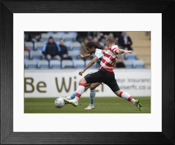 Framed Print : Dominic Samuel Scores First: Coventry City vs Doncaster Rovers in Sky Bet League One at Ricoh Arena Framed Print : Dominic Samuel Scores First: Coventry City vs Doncaster Rovers in Sky Bet League One at Ricoh Arena