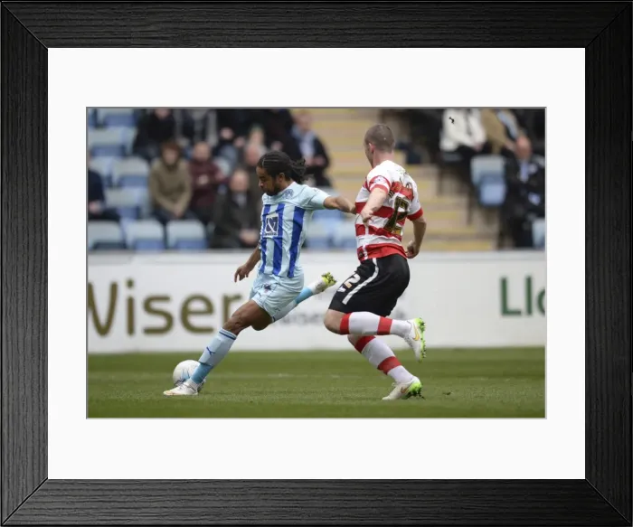 Framed Print : Sky Bet League One - Coventry City v Doncaster Rovers - Ricoh Arena