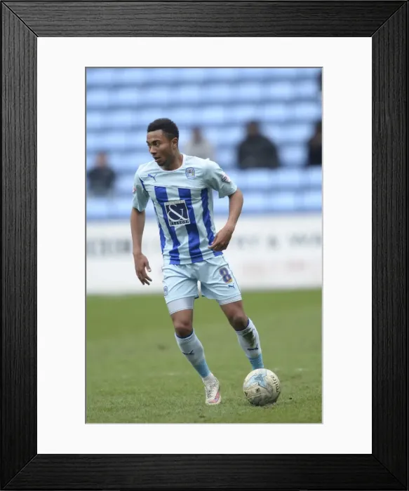 Framed Print : Grant Ward in Action: Coventry City vs Doncaster Rovers, Sky Bet League One Framed Print : Grant Ward in Action: Coventry City vs Doncaster Rovers, Sky Bet League One