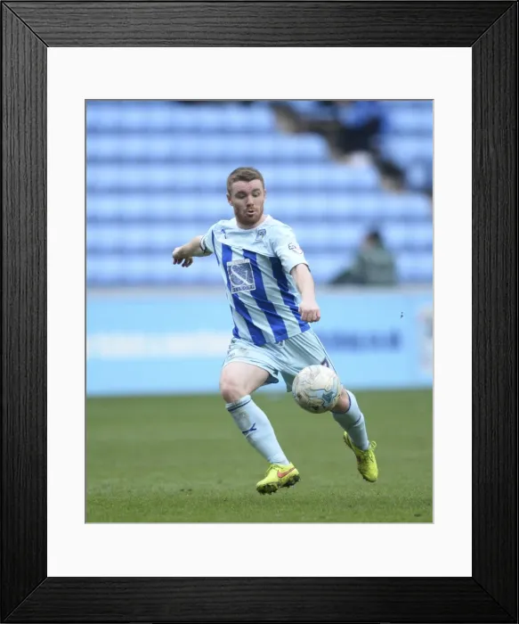 Framed Print : John Fleck's Epic Volley: A Sky Bet League One Rivalry - Coventry City vs Doncaster Rovers Framed Print : John Fleck's Epic Volley: A Sky Bet League One Rivalry - Coventry City vs Doncaster Rovers