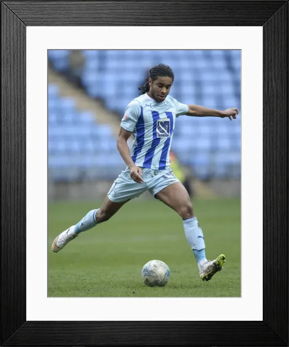 Framed Print : Dominic Samuel in Action: Coventry City vs Doncaster Rovers, Sky Bet League One Framed Print : Dominic Samuel in Action: Coventry City vs Doncaster Rovers, Sky Bet League One