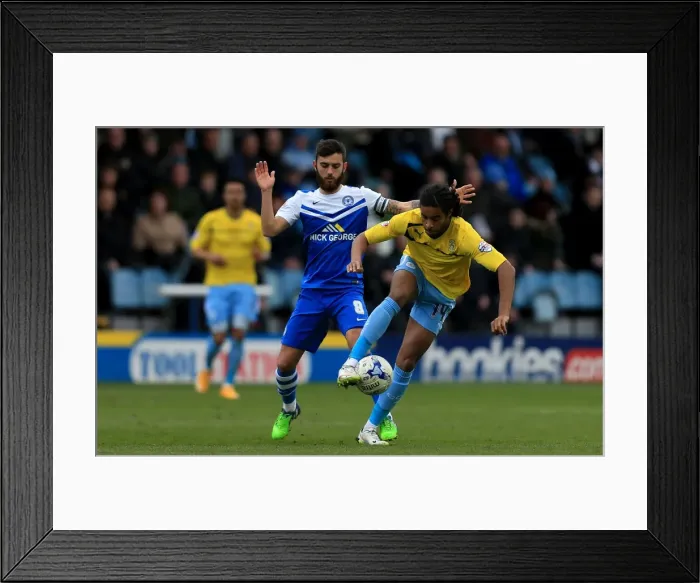 Framed Print : Sky Bet League One - Peterborough United v Coventry City - London Road Framed Print : Sky Bet League One - Peterborough United v Coventry City - London Road