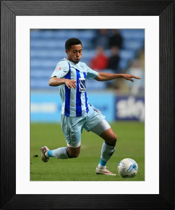 Framed Print : Grant Ward in Action: Coventry City vs Leyton Orient, Sky Bet League One at Ricoh Arena Framed Print : Grant Ward in Action: Coventry City vs Leyton Orient, Sky Bet League One at Ricoh Arena