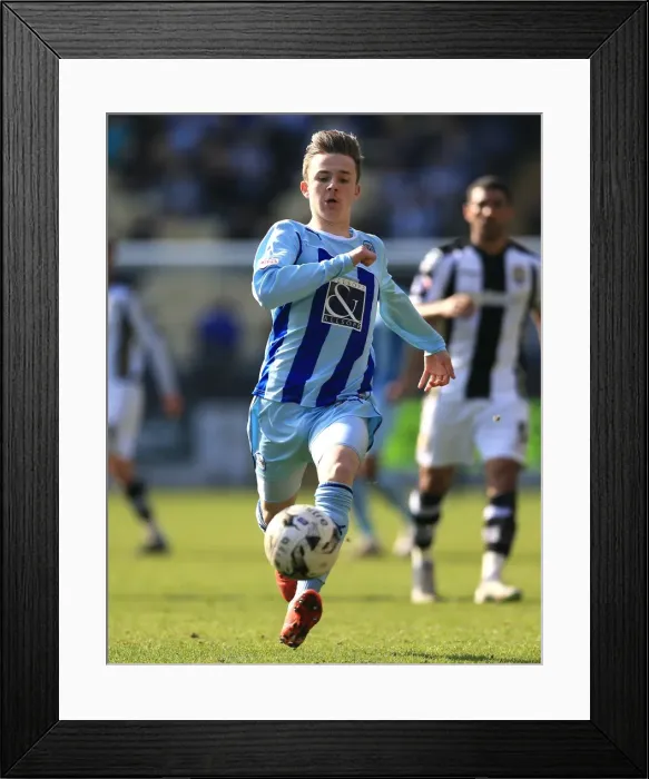 Framed Print : James Maddison's Thrilling Performance: Coventry City vs Notts County (Sky Bet League One) Framed Print : James Maddison's Thrilling Performance: Coventry City vs Notts County (Sky Bet League One)