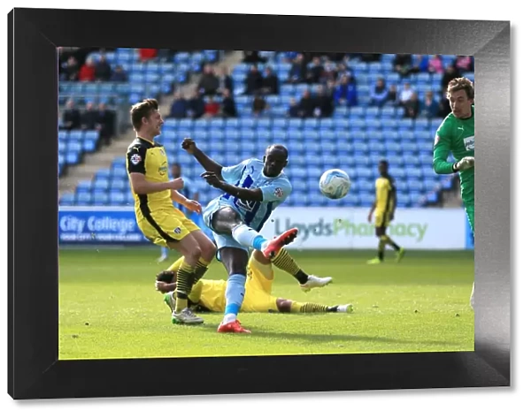 Sanmi Odelusi's Thrilling Shot: Coventry City vs Colchester United (Sky Bet League One, Ricoh Arena)