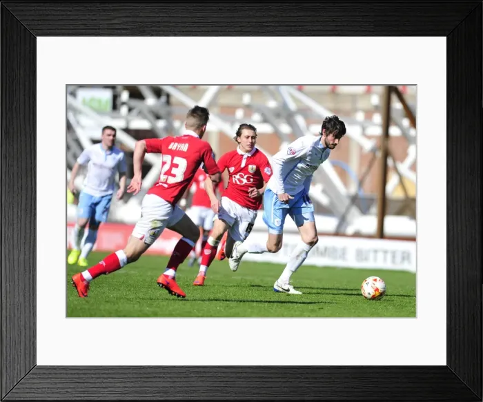 Framed Print : Adam Barton in Action: Coventry City vs. Bristol City, Sky Bet League One at Ashton Gate Framed Print : Adam Barton in Action: Coventry City vs. Bristol City, Sky Bet League One at Ashton Gate