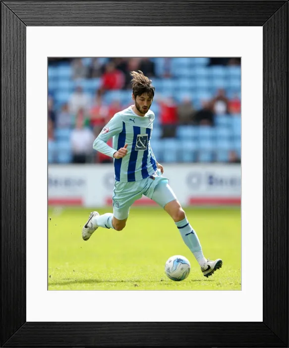 Framed Print : Adam Barton in Action: Coventry City vs Crewe Alexandra, Sky Bet League One at Ricoh Arena Framed Print : Adam Barton in Action: Coventry City vs Crewe Alexandra, Sky Bet League One at Ricoh Arena
